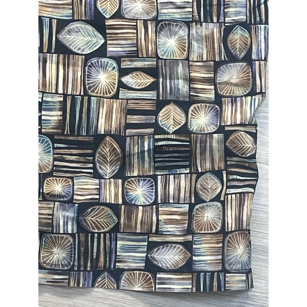 Tori Richard‎ Shirt Mens XL Cotton Lawn Abstract Button Up Short Sleeve Hawaii - Picture 4 of 8